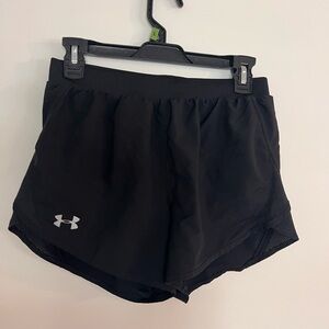 Under Armour Women's Black Running Shorts Size S